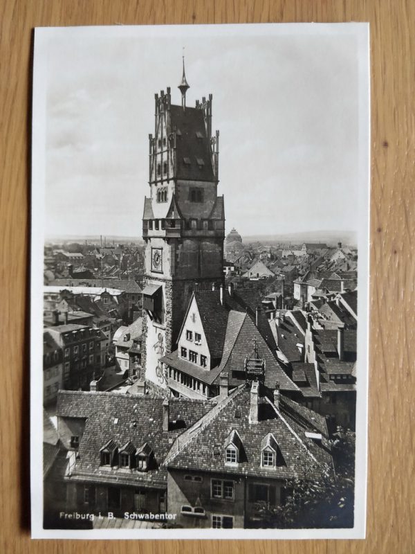 Postcard Freiburg Schwabentor