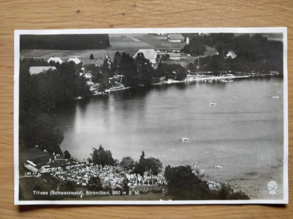 Postcard Titisee Schwarzwald 1