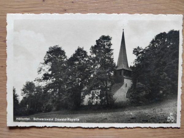 Postcard Hollental Schwarzwald Ostwald Kapelle