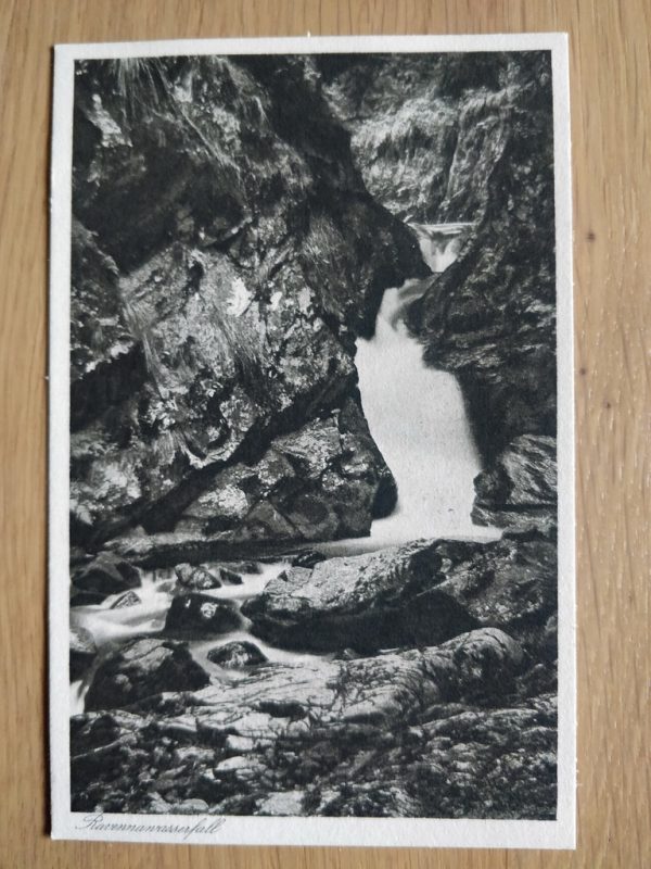 Postcard Waterfall im Hollental