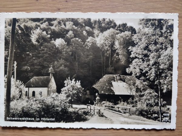 Postcard Schwarzwaldhaus im Hollental