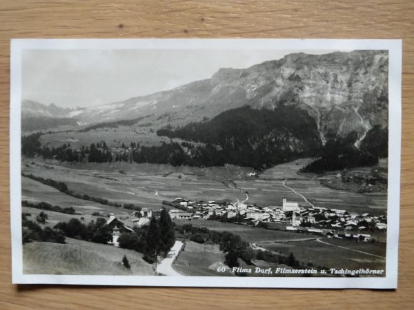 Postcard Dorf Flims 3