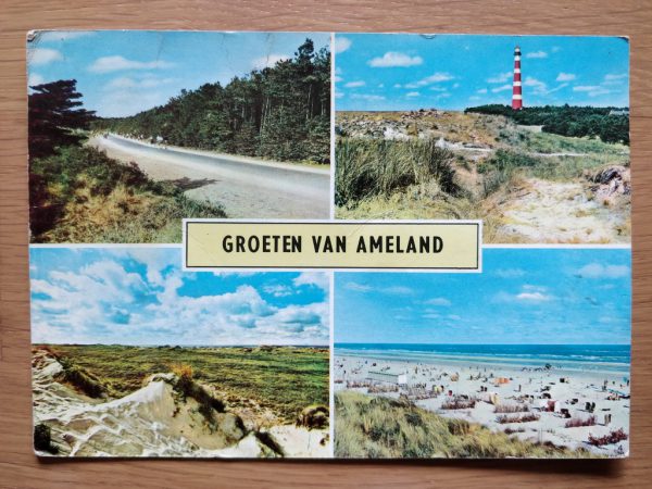 Postcard Groeten van Ameland