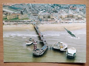 Postcard Scheveningen Luchtfoto Pier