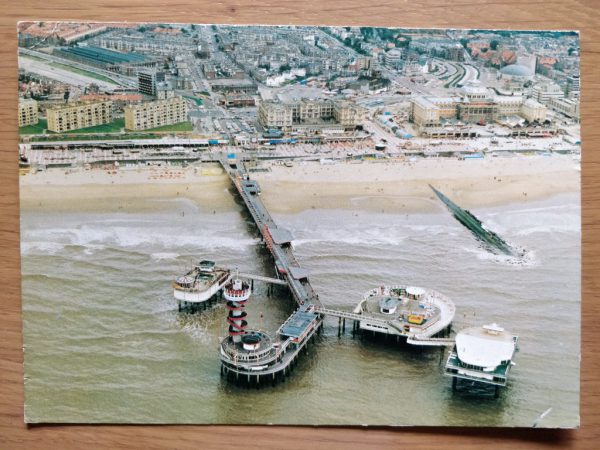 Postcard Scheveningen Luchtfoto Pier