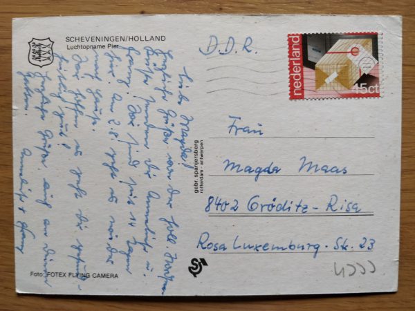 Postcard Scheveningen Luchtfoto Pier - Image 2