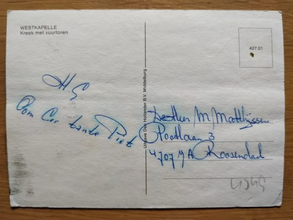 Postcard Westkapelle Kreek met Vuurtoren - Image 2