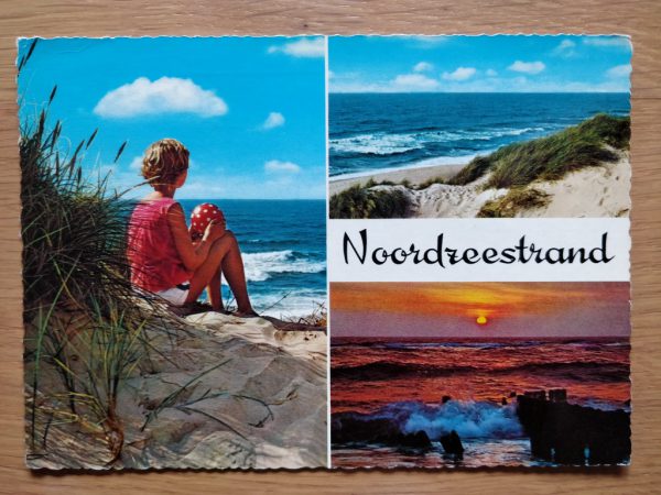 Postcard Noordzeestrand Callantsoog Caming de Nollen