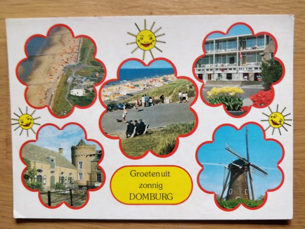 Postcard Groeten uit Domburg