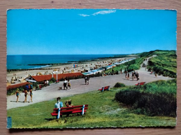 Postcard Domburg Strand