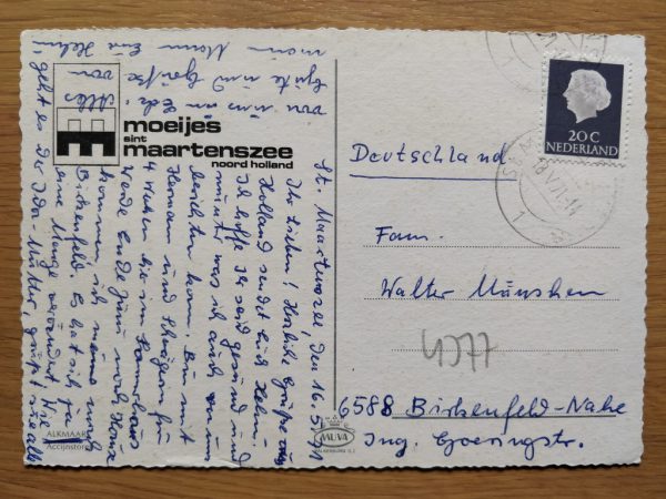 Postcard Alkmaar Accijnstoren - Image 2