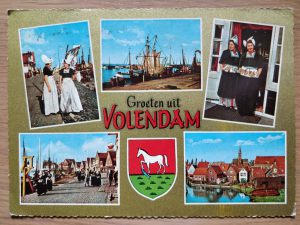 Postcard Groeten uit Volendam