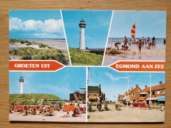 Postcard Groeten uit Egmond aan Zee