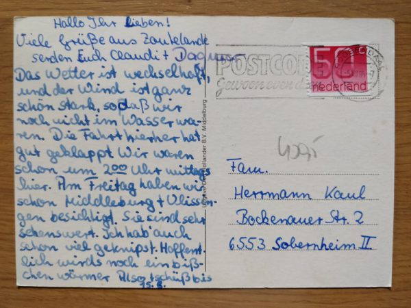Postcard Groeten uit Zoutelande - Image 2