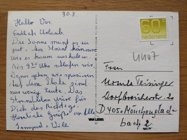 Postcard Zoutelande Strand en Wapen - Image 2