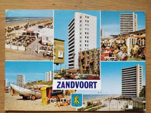 Postcard Zandvoort 5 pictures