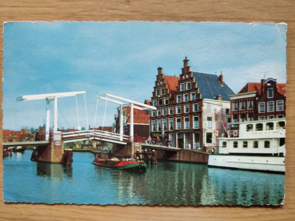 Postcard Haarlem Gravesteensbrug