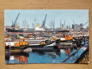 Postcard Rotterdam Havengezicht