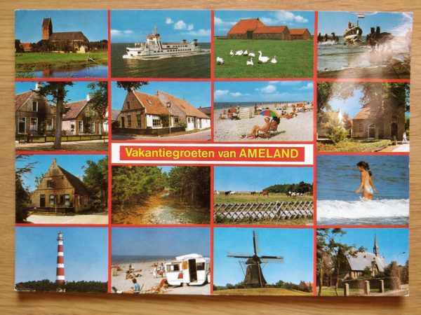 Postcard Vakantiegroeten van Ameland