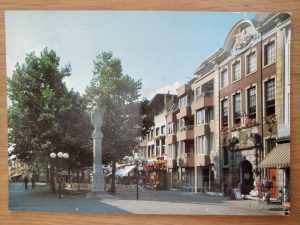 Postcard Breda Grote Markt met Judith