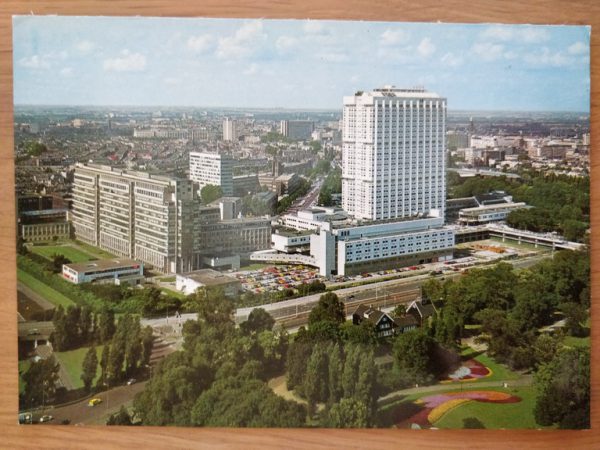 Postcard Rotterdam Westzeedijk met Academisch Ziekenhuis