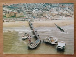 Postcard Scheveningen Luchtfoto Pier