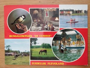 Postcard Eemhof Zuidelijk Flevoland