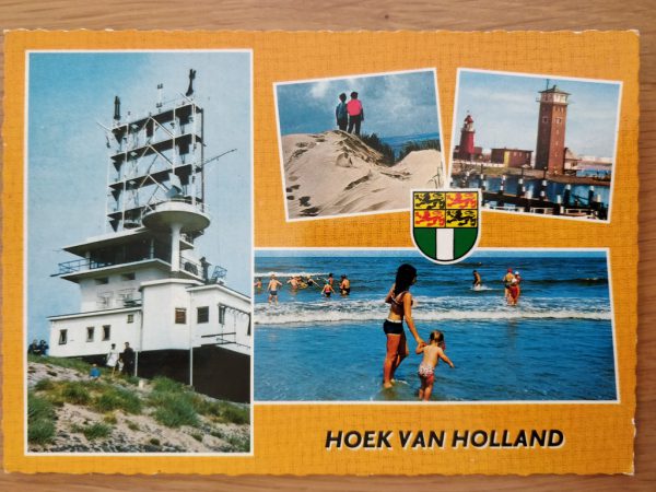 Postcard Hoek van Holland 4 pictures