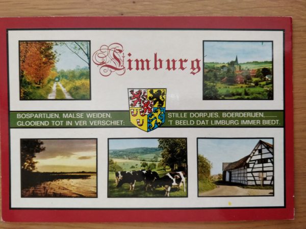 Postcard Limburg 5 pictures