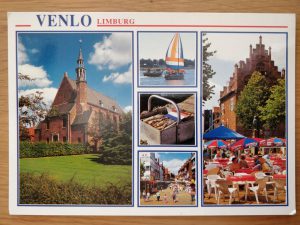 Postcard Venlo 5 pictures