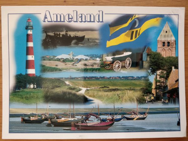 Postcard Ameland various