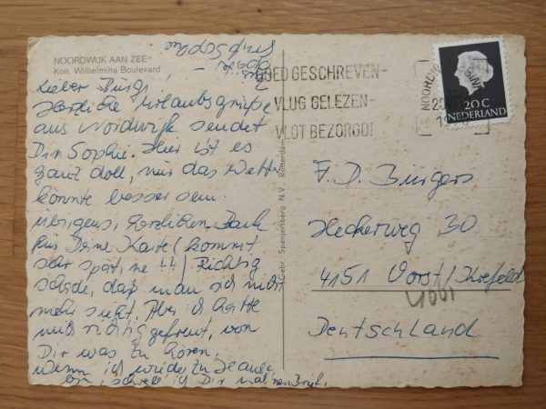 Postcard Noordwijk aan Zee Boulevard - Image 2