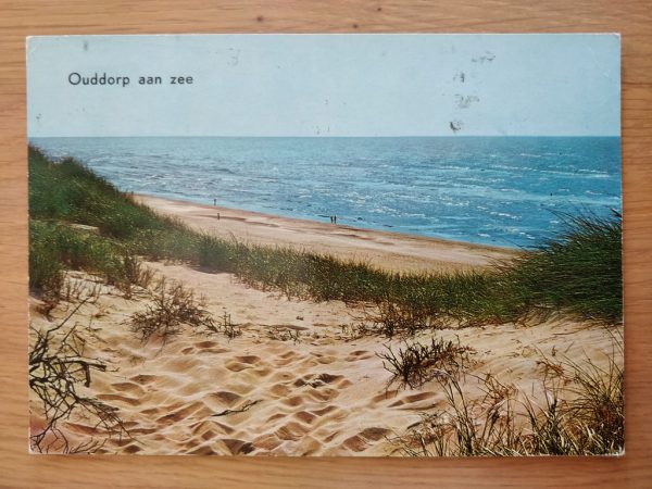 Postcard Ouddorp aan Zee Beach
