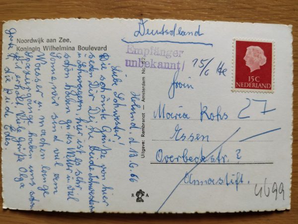 Postcard Noordwijk aan Zee Boulevard 2 - Image 2