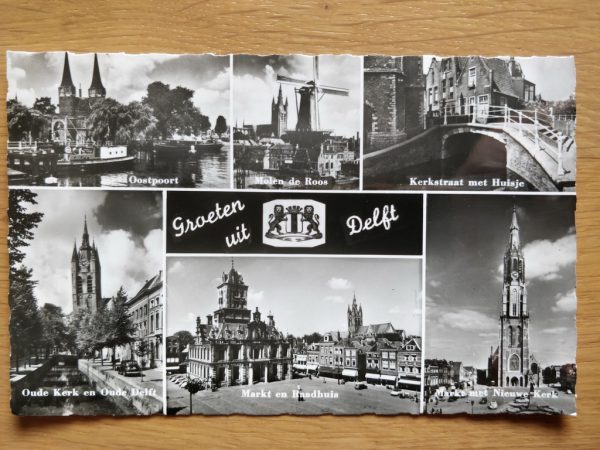 Postcard Groeten uit Delft