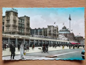 Postcard Scheveningen Boulevard Palace Hotel