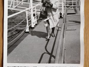 Postcard Havendienst Spido Rotterdam