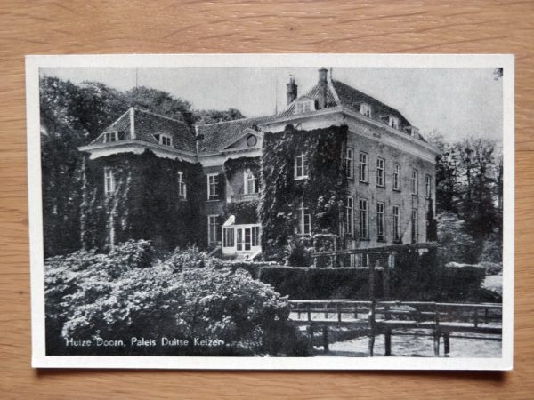 Postcard Huize Doorn Paleis Duitse Keizer