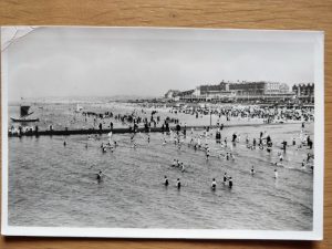 Postcard Scheveningen Strand