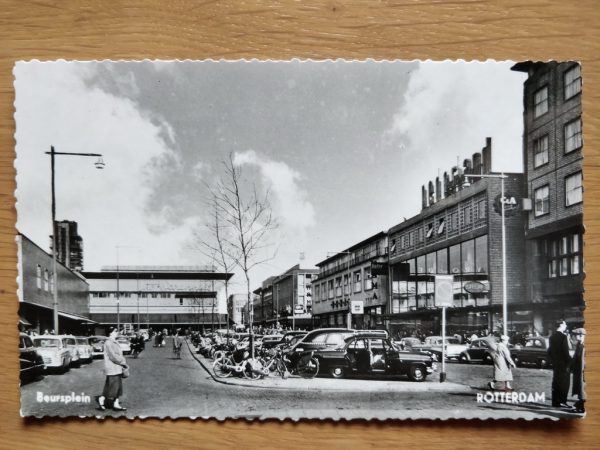 Postcard Rotterdam Beursplein
