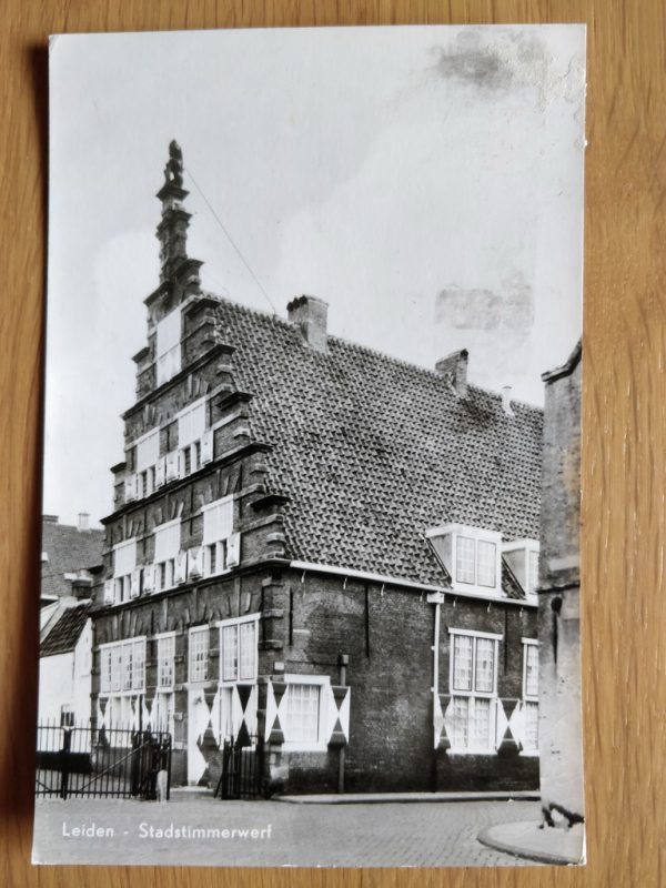 Postcard Leiden Stadstimmerwerf