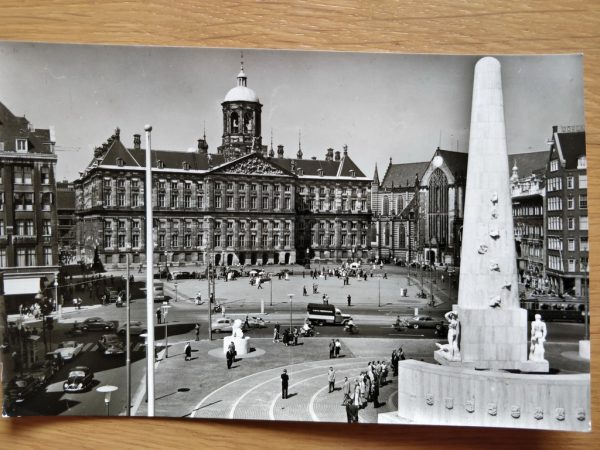 Postcard Amsterdam Dam Koninklijk Paleis