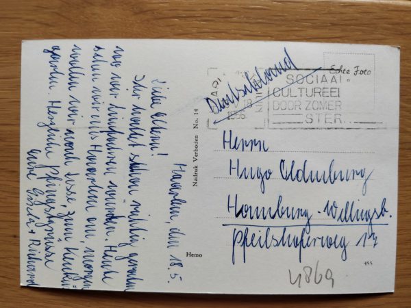 Postcard Haarlem Vleeschhal - Image 2