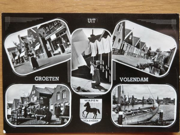 Postcard Groeten uit Volendam