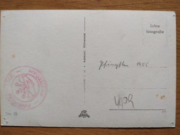 Postcard Amsterdam Rijksmuseum - Image 2