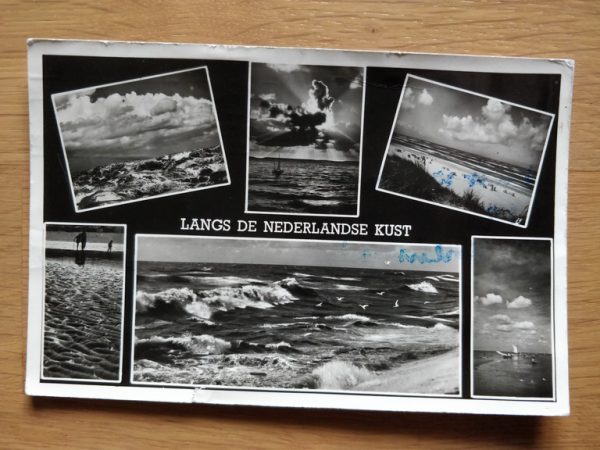 Postcard Langs de Hollandse Kust