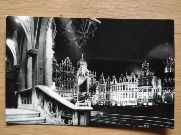 Postcard Brussels Grote Markt