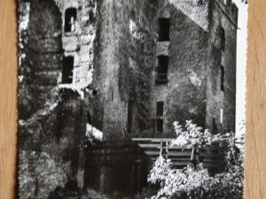 Postcard Santpoort Ruine