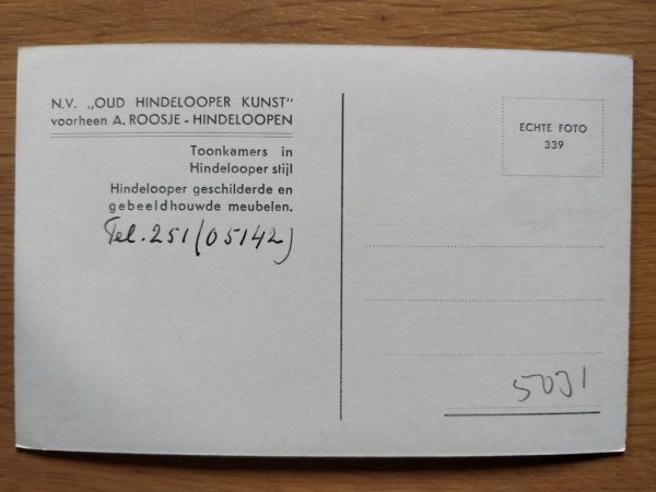 Postcard Hindeloopen Toonkamers - Image 2