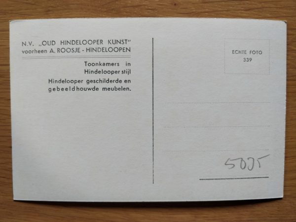 Postcard Hindeloopen Toonkamers - Image 2
